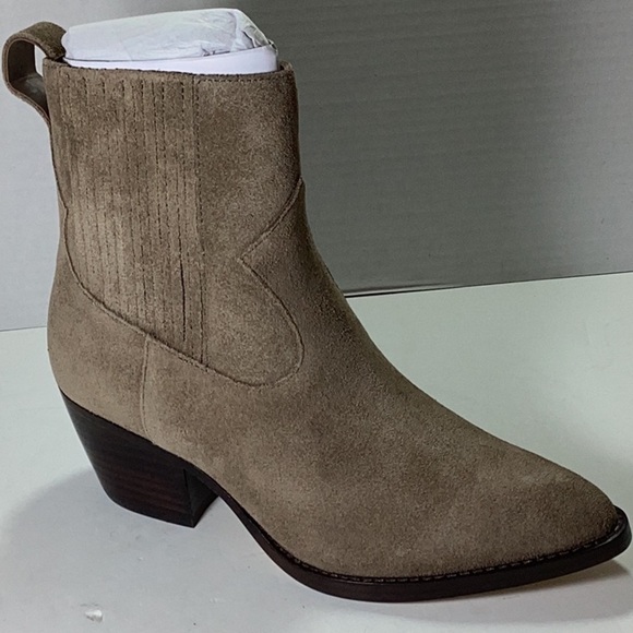 Racquel Womens Pointed Toe Leather Booties. Note: Wrong Box - Picture 4 of 8